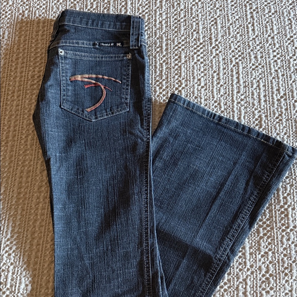 Frankie B. Y2K Flare Jeans